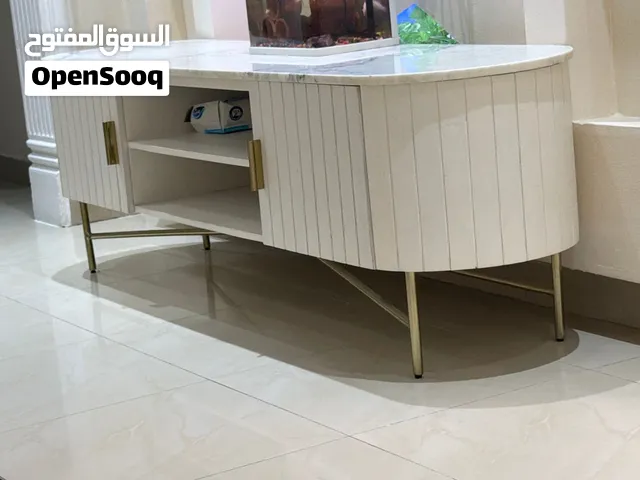 طاولة تلفاز رخام