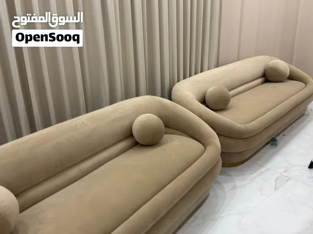 كنبة مخملية 4 مقاعد- ترايل