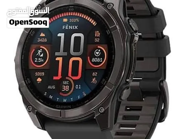 للبيع: ساعة Garmin Fenix 8 Solar Sapphire  (مقاس 51 مم) – بحالة كالجديدة مع الضمان بأعلى المواصفات