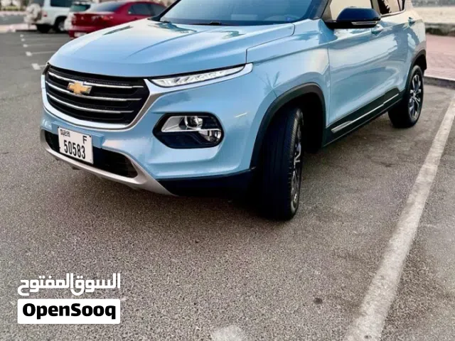 Chevrolet Grove model 2023 blue suv have screen economy car شيفروليه جروف لون ازرق موديل حديث شاشة