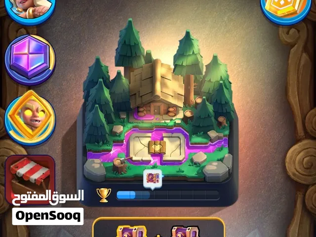 حساب كلاش رويل ساحة 25