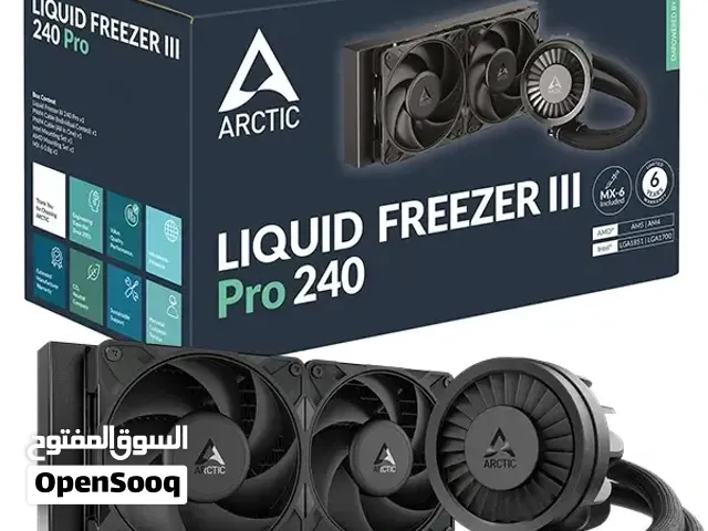مبرد مائي للمعالج (CPU Liquid Cooler) من شركة ARCTIC، واسمه بالكامل Liquid Freezer III Pro 280.
