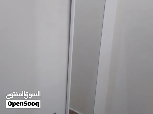 مرايا طويله ايطار خشب اببض