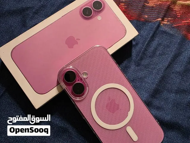 Iphone16 بحاله جيده بطاريه 91%مساحه 128 معاه العلبه وواصله الاصليه وكذا جراب