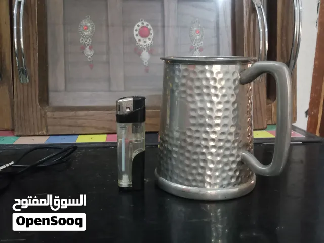كاس معدني قديم تاريخ1883والكاس الثاني قديم جدا غير مستعملات