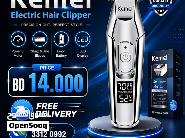 Kemei Electric Trimmer  Hair Trimmer    Shaver