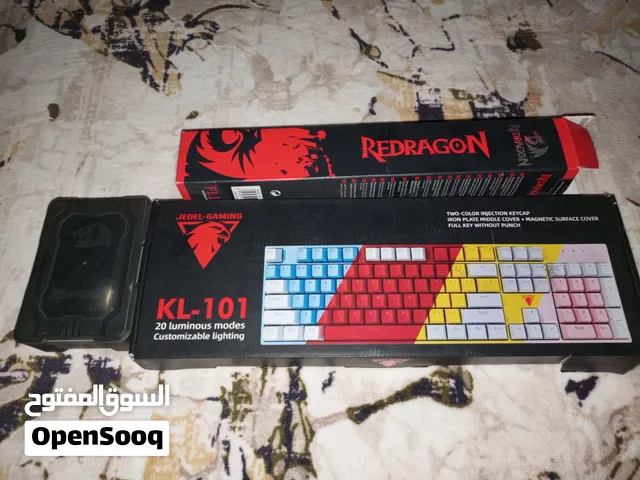 كيبورد و ماوس و باد ماوس من REDRAGON  ب60