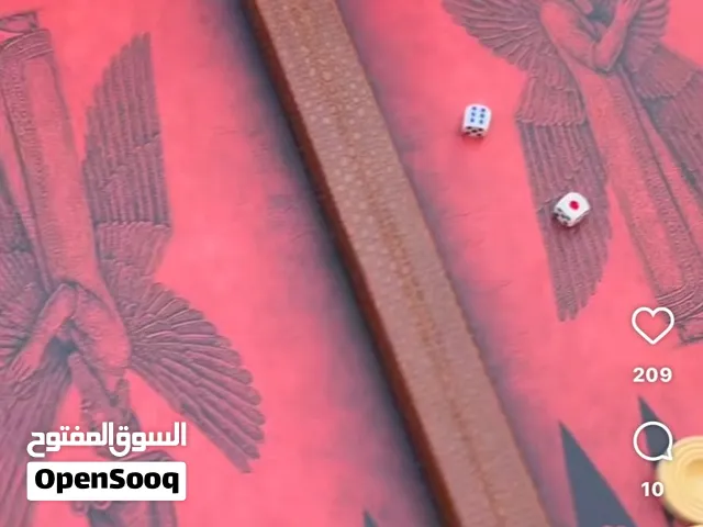 طاولي اصلية جلد مع زار كبير // اللون اسود