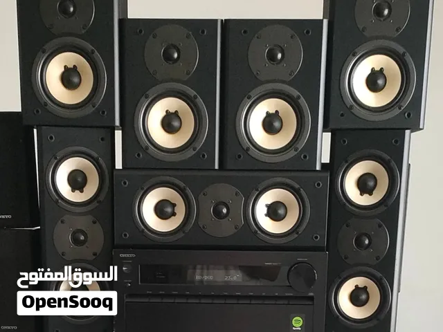 مجموعة احترافي اونكيو دولبي اتموس كاملة مكملة onkyo home Cinema system Dolby Atmos