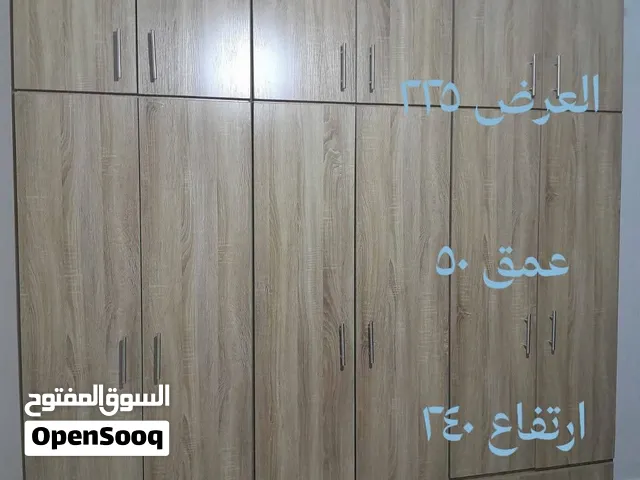 خزانه 6 باب طابقين خشب لامنيت 18م القياس  50×240x225 سم    دينار شامل  التوصيل  والتركيب  د