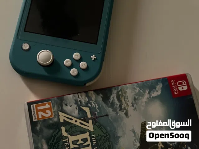 Nintendo switch lite blue + Zelda Tears of the kingdom