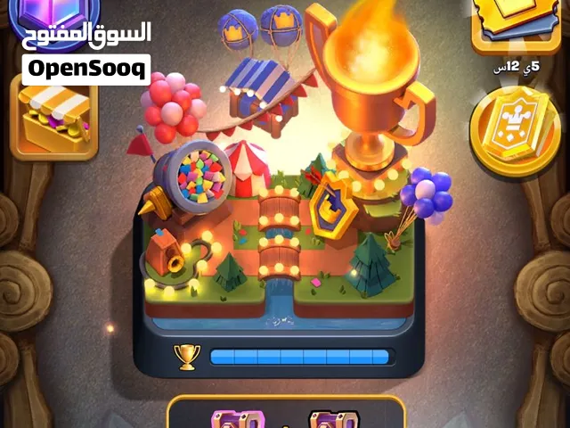 حساب كلاش رويال لفل قلعة 13
