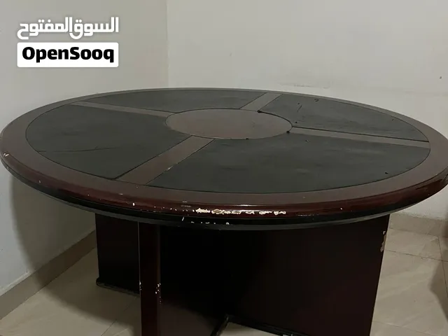 Round Wooden Table