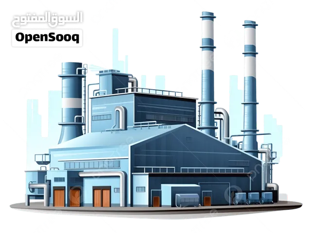 مصنع للايجار في المقابلين مرخص غذائي جاهز للايجار