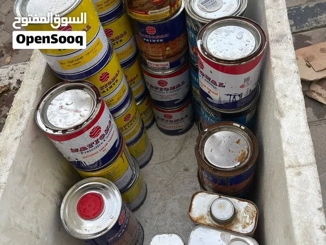 مجموعة اصباغ خشب وطلاء متنوعة (ناشيونال + مينواكس) - للبيع بالكامل