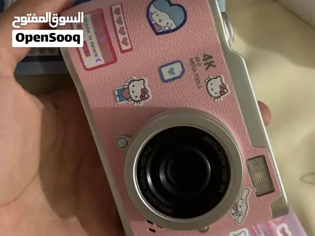كاميرا رقمية 4K وردية بشاشة قابلة للطي / Pink 4K Digital Camera with Flip Screen