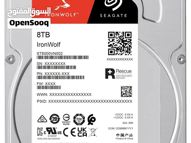 Seagate IronWolf HDD 8T New