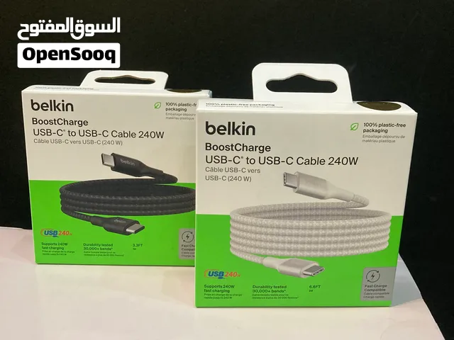 belkin كابل    متوافق مع جميع الهواتف الذكية   usb c بيلكن