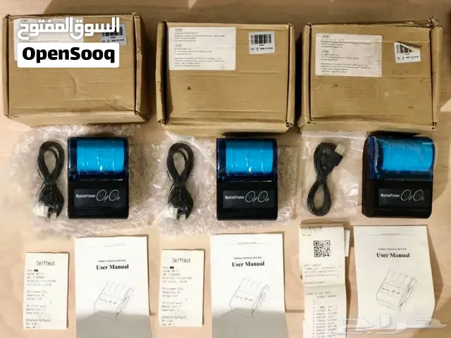 طابعات فواتير حرارية متنقلة تعمل بالبلوتوث