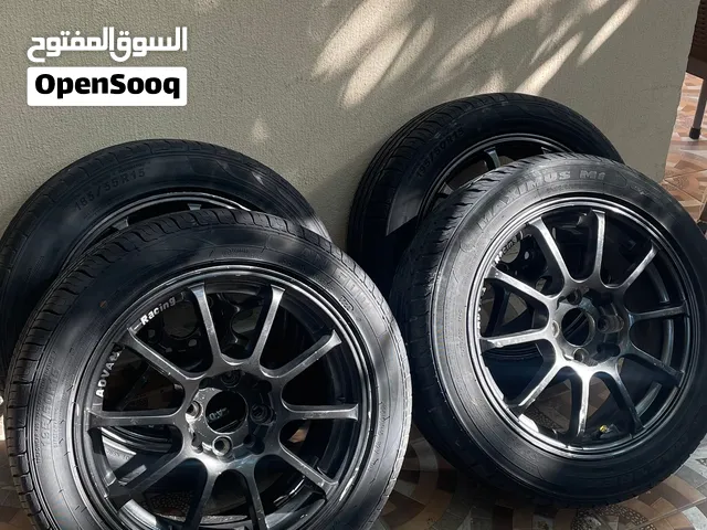 للبيع رنقات advan اصليين 4 بلوط حجم 15 طالب فيهم 100 دينار وقابل للتواصل
