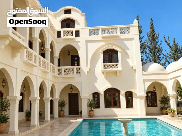فيلا أندلسية مميزة على أرض بمساحة 5,000 م2 بالقرب من دمشق – فرصة استثمارية نادرة