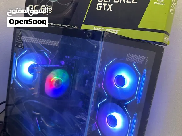 Gaming pc setup 1660 super 6gb i5-8400