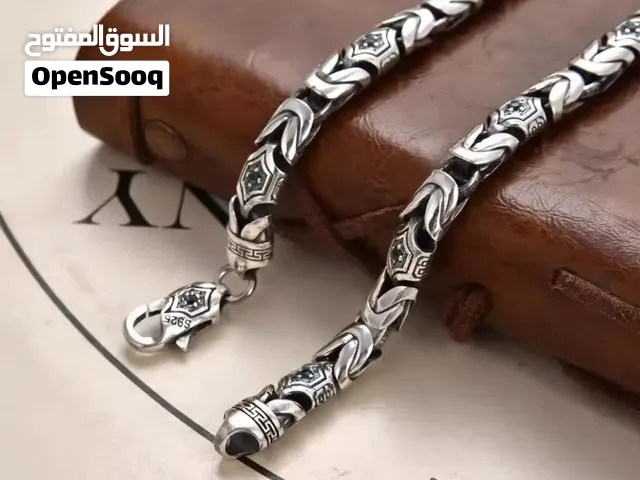 سلسله رجالي فضي مستورده