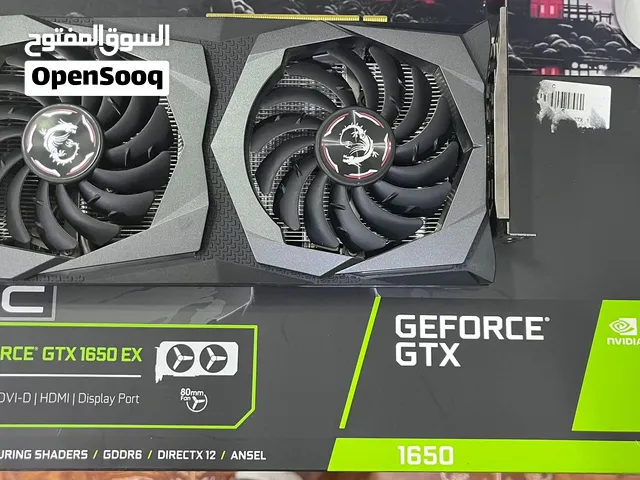 كرت شاشة GTX 1650 4gb مستعمل اقل من 5 شهور