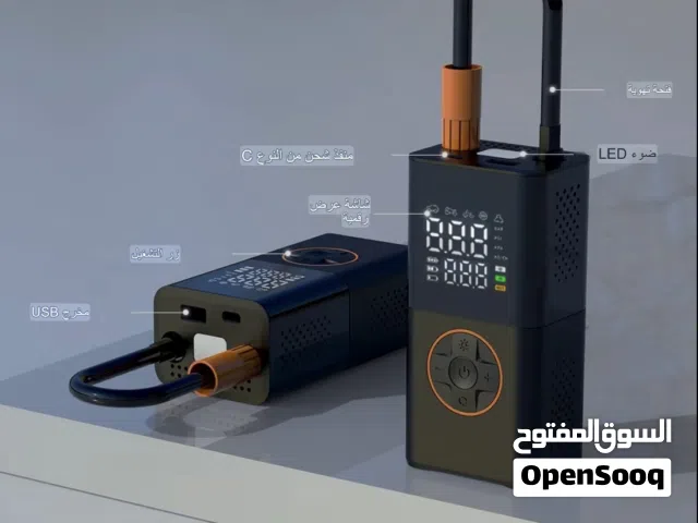 كمبروسوري نفخ هواء  3*1 جديد  / إضاءة / نفخ /شحن / متوفر آخر قطع بسعر كزيوني
