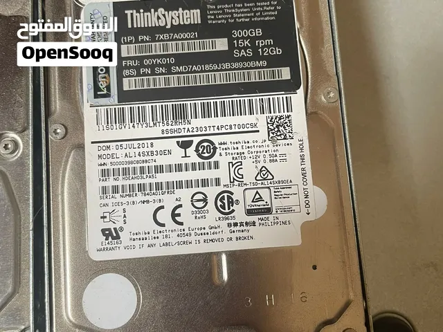 300GB 15K SAS Lenovo HHD