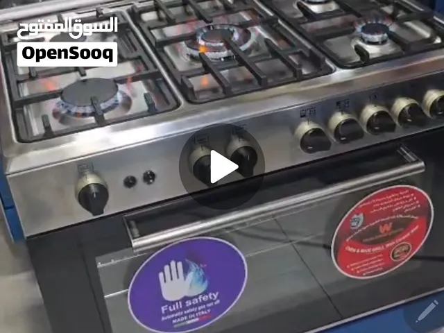 فرن ايطالي ويستن هاوس.. مستخدم نضييف جدآ جديد.. مدرع استيل كامل فيه جميع المواصفات ايطالي