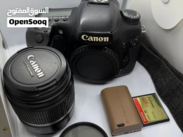 كانون 7D مستعملة وبحالة جيدة مع ملحقات مميزة