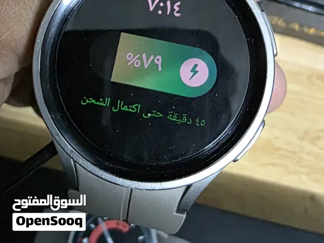 للبيع Samsung Galaxy Watch5 Pro تيتانيوم الأصلي،بحالة ممتازة جداً واستعمال نظيف. الساعة سامسونج 5برو