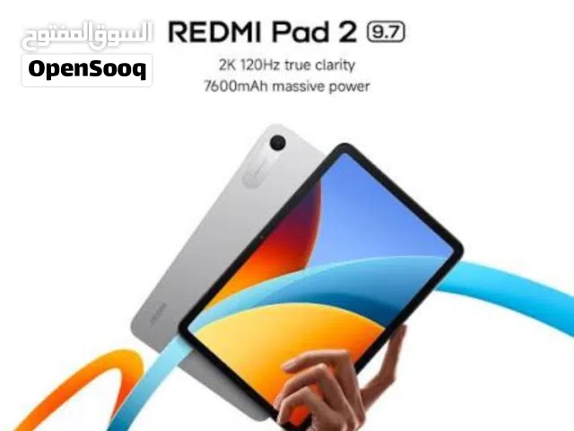 جديد بمعالج سناب دراجون تاب شاومي Redmi Pad 2 (97inch) 4G متوفر لدى سبيد سيل