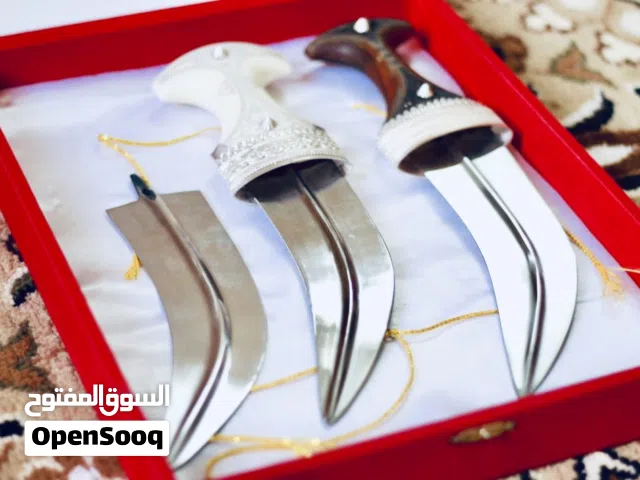 نصل خناجر تقص الحديد ولا تتأثر من معدن قوي جدا ونادر عمانية جديدة جميع القياسات نصلة