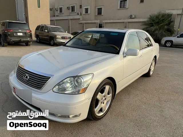 لكزس موديل 2005حجم 430 كلين تايتل لون ابيض