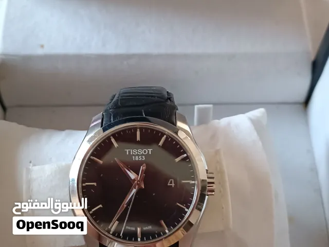 ساعة Tissot أصلي سويسري..زجاج ياقوتي مقاوم للخدش..مقاومة للماء ،:100متر..قطر 39مم..مع العلبة