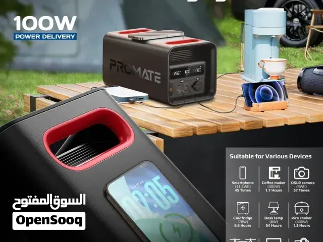 Promate PowerTank-600, Portable Power Station 600W محطة طاقة