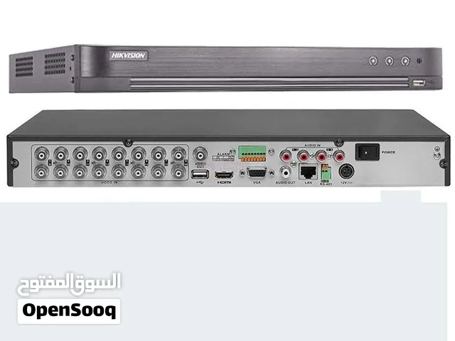جهاز  Hikvision DS-7216HUHI-K2  8mp 16مدخل HD 16(IP) بياخد 2HDD مستعمل نظيف