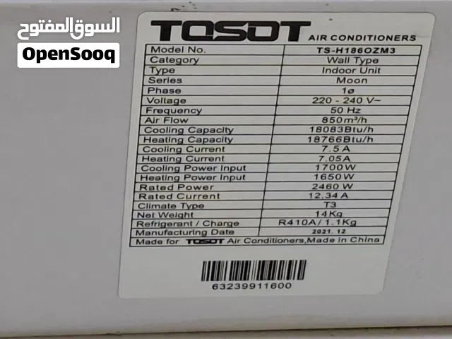 Tosot 1.5 to 1.9 Tons AC in Baghdad