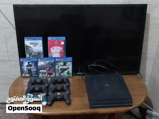 بلاي ستيشن 4 برو مع شاشه ماجيك
