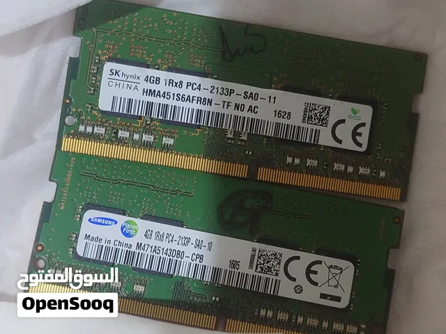 رامات لابتوب 8 كيكا ddr4