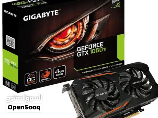 كرت شاشه GTX1050 ti ( نسخه بدون باور طاقه ). وصف