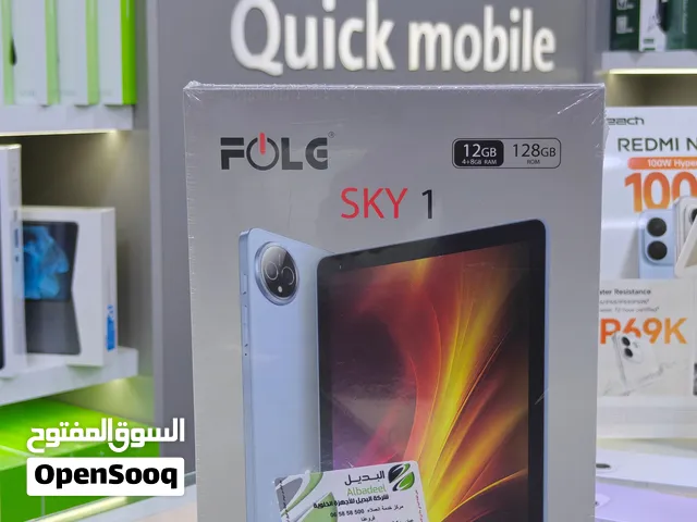 TAB FOLG SKY 1 ( 128GB ) / RAM 12 NEW /// تاب فولج سكاي ون ذاكرة 128  الرام 12 الجديد