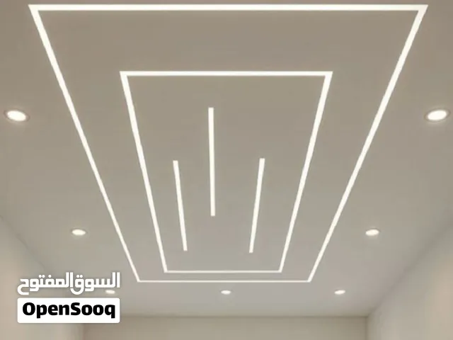 اعمال ديكور جبس بورد ودهانات دخلي وخارجي ورش تكسو خارجي