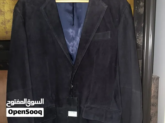 جاكيت جلد طبيعي 100% من Ted Lapidus Paris – جديد بالتاق