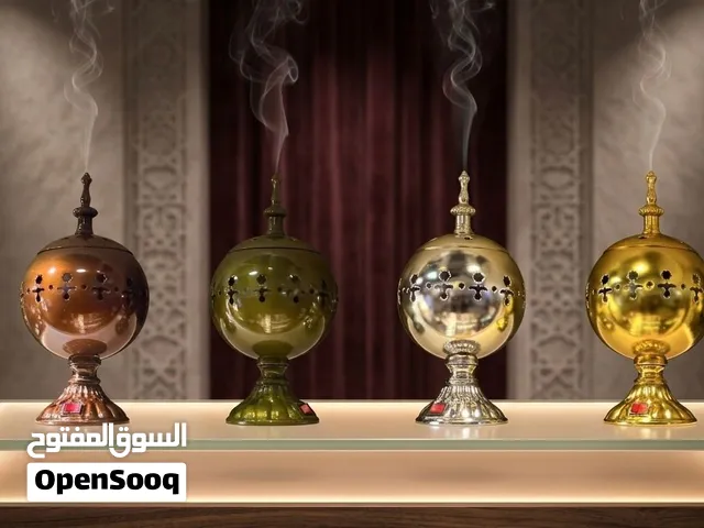 مباخر فاخرة من عود الليل لتجارة العطور