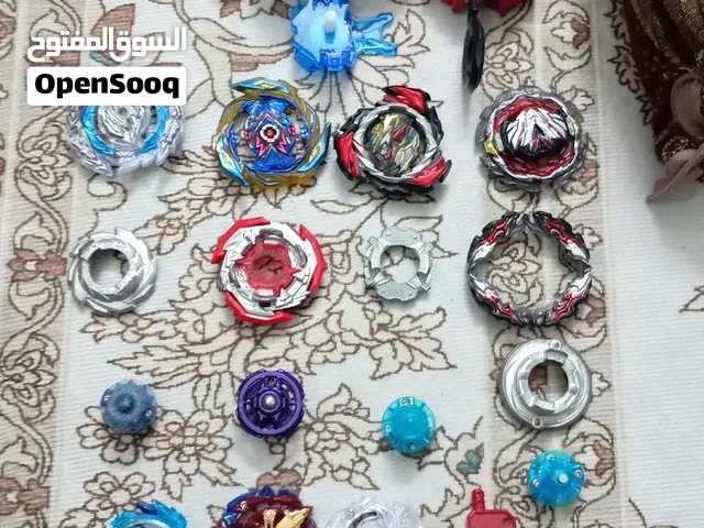 بلابل بي باتل أصلية للبيع شامل 4 بلابل كبار أصلية بشكلين ومقبضين سحب وخيط و3 طبقات أخرى وقطع مساعدة