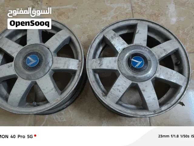 جنطات كيا اسبكترا قياس 14 مستعمل بس نظيف حبتين فقط