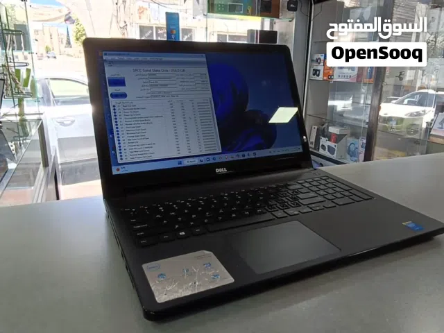 Laptop DELL inspiron 5558 256 جيجا شاشه تش